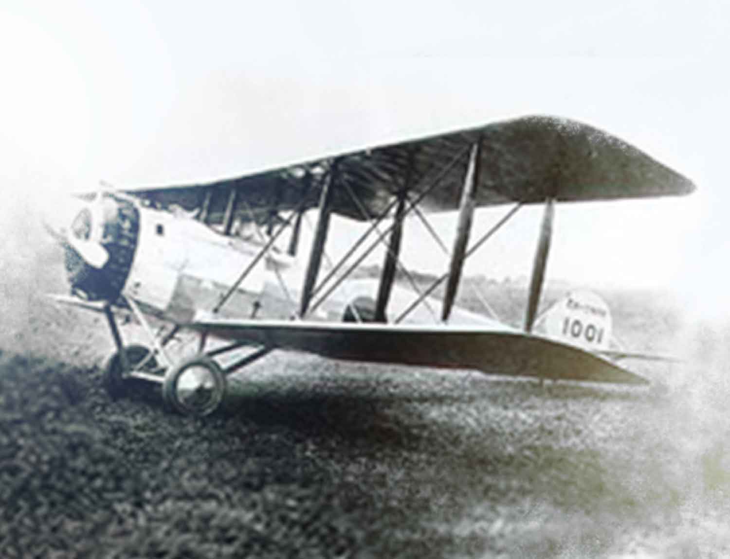 japans first aircraft made of cloth and wood